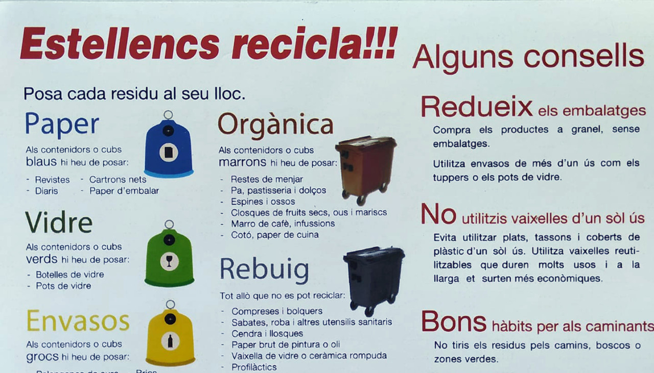 Estellencs recicla