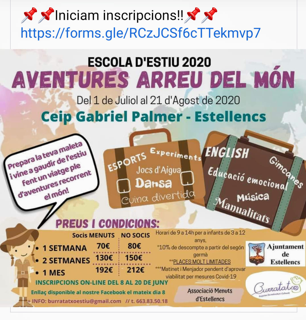 Escola estiu