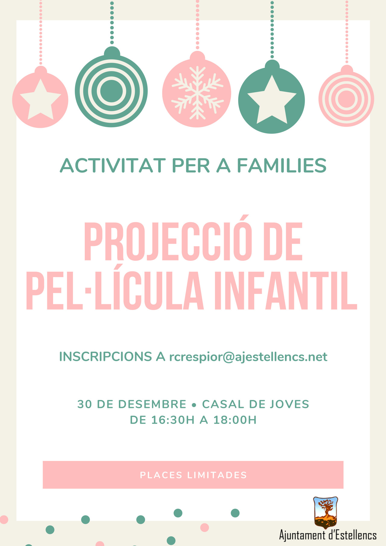 Projecció pel·lícula infantil