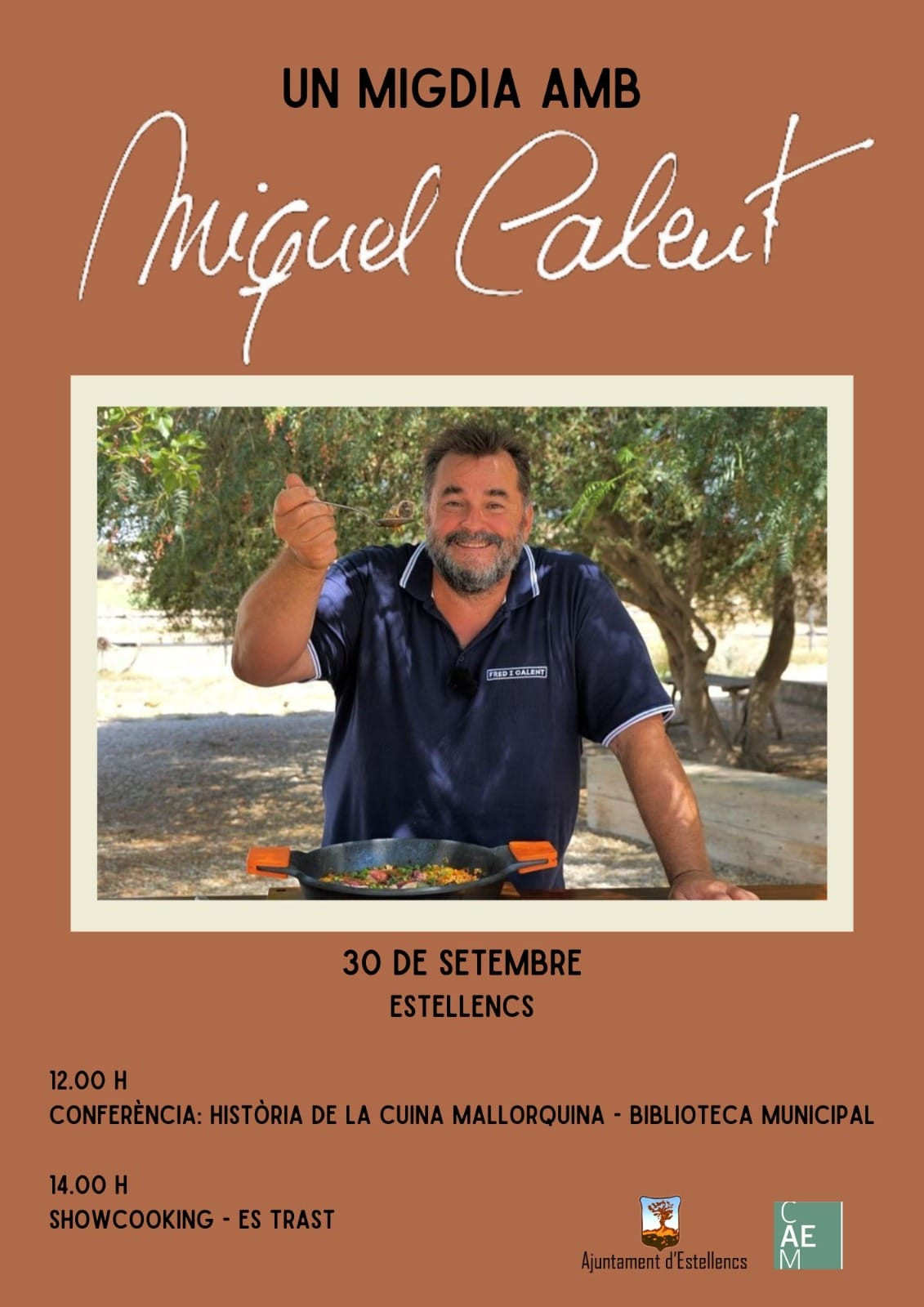 Un migdia amb Miquel Calent