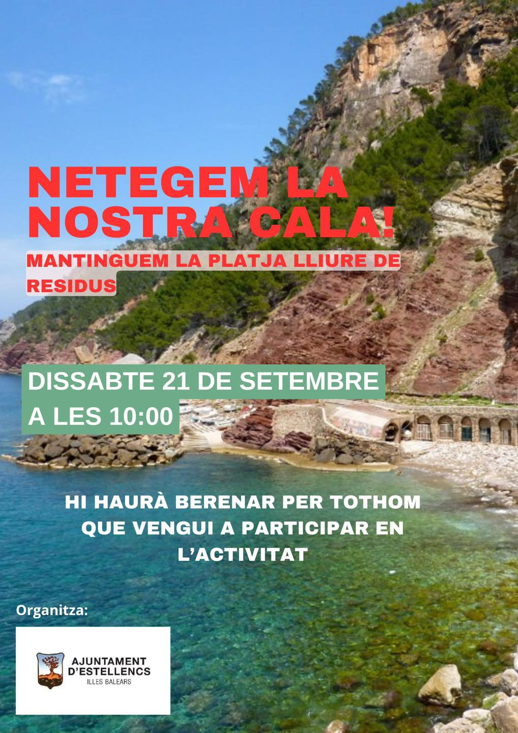 Vine a fer la cala neta