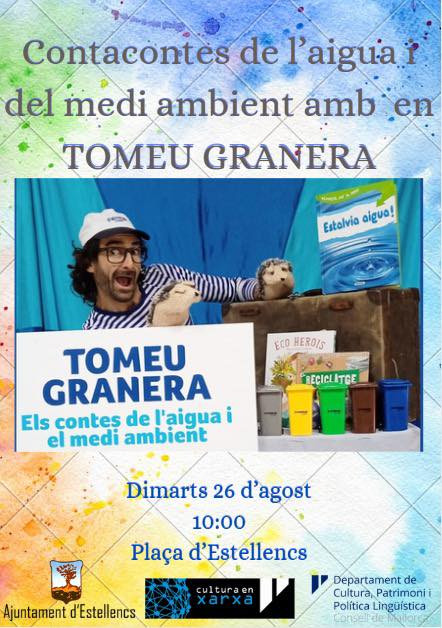 Contacontes de l’aigua i del medi ambient amb Tomeu Granera
