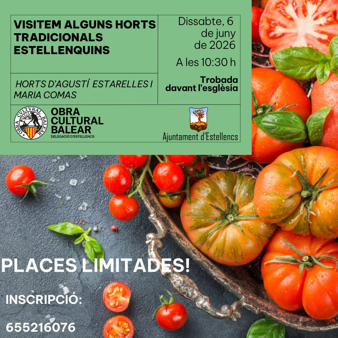 Visitem alguns horts tradicionals estellenquins