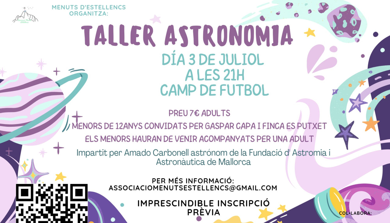 Taller d'astronomia